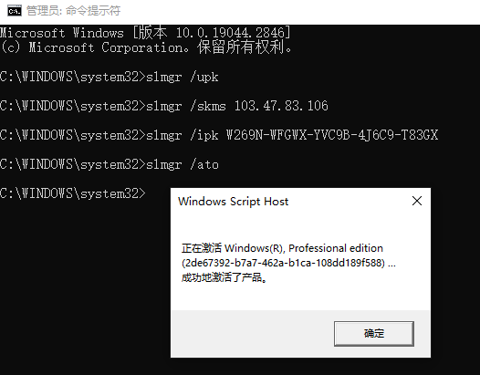 群晖使用vlmcsd部署KMS激活服务器，激活windows 10-第二个脑子🧠