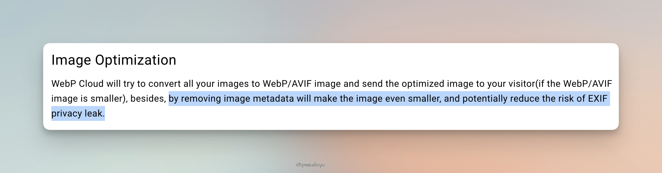使用 WebP Cloud 与 Cloudflare WAF 为你的图床添加隐私和版权保护-第二个脑子🧠 使用 WebP Cloud 与 Cloudflare WAF 为你的图床添加隐私和版权保护-第二个脑子🧠